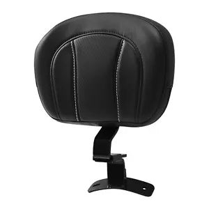 ブラック フロント ライダー ドライバー バックレスト パッド ハーレー エレクトラ ロード グライド 2009-23 に適合 Black Front Rider Driver Backrest Pad Fit For Harley Electra Road Glide 2009-23