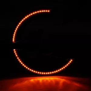ブレーキローターカバー LED ライトレッドレンズ ホンダ ゴールドウィング GL1800 18-23 19 米国用 Brake Rotor Covers LED Light Red Lens Fit For Honda Goldwing GL1800 18-23 19 US