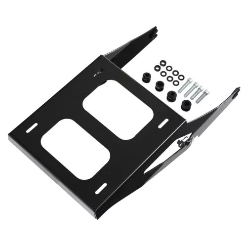 ツーアップ取り付けラック ハーレースポーツグライド FLSB 2018-2021 2019 2020 ブラックに適合 Two-Up Mounting Rack Fit For Harley Sport Glide FLSB 2018-2021 2019 2020 Black