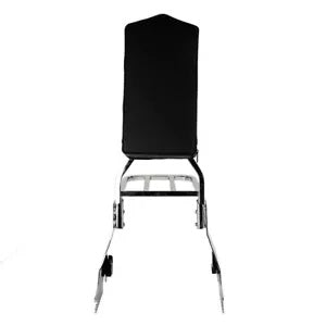 クローム背もたれシーシーバー荷物ラックハーレースポーツスター 1200 883 04-2022 に適合 Chrome Backrest Sissy Bar Luggage Rack Fit For Harley Sportster 1200 883 04-2022