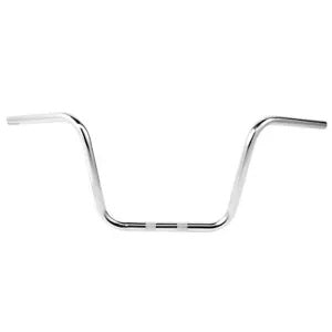 クローム 12 インチ ライズ エイプ ハンガー 1 インチ ハンドルバー ハーレー スポーツスター XL ソフテイル FXST に適合 Chrome 12" Rise Ape Hanger 1" Handlebar Fit For Harley Sportster XL Softail FXST