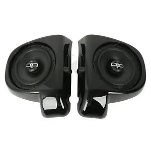 6.5インチオーディオスピーカーポッドボックスハーレーツーリング下部通気フェアリング14-23に適合 6.5" Audio Speakers Pods Boxes Fit For Harley Touring Lower Vented Fairing 14-23