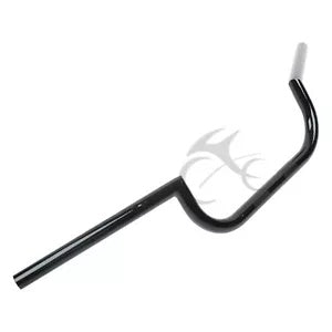 ユニバーサル 7/8 インチハンドルバーバーボバーカフェレーサーカスタムオートバイブラックに適合 Universal 7/8" Handlebar Bars Fit For Bobber Cafe Racer Custom Motorcycle Black