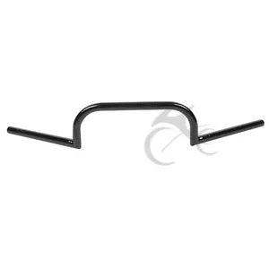 ユニバーサル 7/8 インチハンドルバーバーボバーカフェレーサーカスタムオートバイブラックに適合 Universal 7/8" Handlebar Bars Fit For Bobber Cafe Racer Custom Motorcycle Black