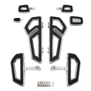 ライダー&パッセンジャーフットボードペグブレーキペダルハーレーロードグライド2000-24に適合 Rider & Passenger Footboards Pegs Brake Pedal Fit For Harley Road Glide 2000-24