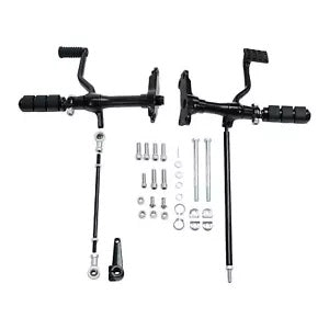 フォワードコントロールフットペグレバーリンケージキットハーレースポーツスター1991-2003に適合 Forward Controls Foot Pegs Lever Linkages Kit Fit For Harley Sportster 1991-2003