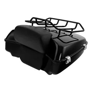 チョップドパック トランクトップラック バックレスト ハーレーロードグライド ツアーパック 14-2024用 Chopped Pack Trunk Top Rack Backrest Fit For Harley Road Glide Tour Pak 14-2024