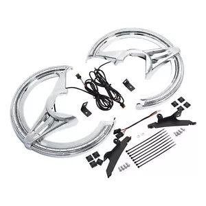 ブレーキローターカバー LED ライトホンダゴールドウィング 1800 GL1800 2018-2023 2019 Brake Rotor Covers LED Light Fit For Honda Goldwing 1800 GL1800 2018-2023 2019