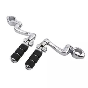 1 1/4インチ ハイウェイエンジンガードフットペグ/ハーレーツーリングロードグライド用マウントフィット 1 1/4" Highway Engine Guard Foot Pegs /Mount Fit For Harley Touring Road Glide