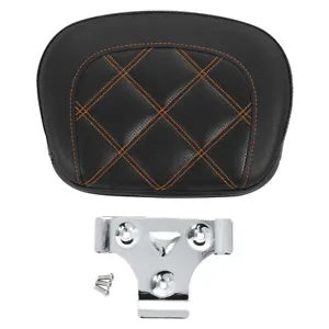 乗客用シーシーバーバックレストパッドハーレーツーリングエレクトラストリートグライドに適合 Passenger Sissy Bar Backrest Pad Fit For Harley Touring Electra Street Glide