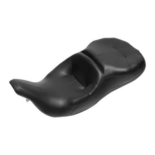 ブラック運転席助手席ハーレーツーリングエレクトラグライドクラシック97-2007に適合 Black Driver Passenger Seat Fit For Harley Touring Electra Glide Classic 97-2007