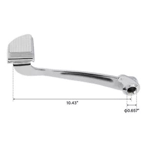 クロームブレーキレバーアームペグペダルキットハーレーソフテイル 18-2024 ファットボブ FXDR に適合 Chrome Brake Lever Arm Peg Pedal Kit Fit For Harley Softail 18-2024 Fat Bob FXDR