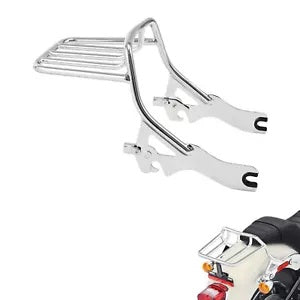 クローム 荷物ラック ドッキング ハードウェア キット ハーレー ソフテイル デラックス 2018-2024 に適合 Chrome Luggage Rack Docking Hardware Kit Fit For Harley Softail Deluxe 2018-2024