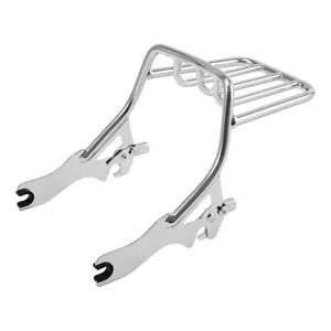 クローム 荷物ラック ドッキング ハードウェア キット ハーレー ソフテイル デラックス 2018-2024 に適合 Chrome Luggage Rack Docking Hardware Kit Fit For Harley Softail Deluxe 2018-2024