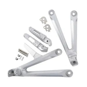 後部助手席フットレストフットペグブラケットホンダ CBR600RR 2005-2006 05 06 Rear Passenger Footrest Footpegs Brackets Fit For Honda CBR600RR 2005-2006 05 06