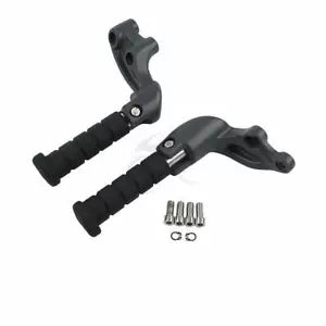 ブラック助手席フットペグマウント インディアンスカウト 2015-2023 シックスティ 2016-23 に適合 Black Passenger Seat Foot Peg Mount Fit For Indian Scout 2015-2023 Sixty 2016-23