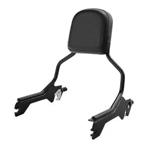 ブラック シーシーバー バックレスト ハーレー ソフテイル ファットボーイ FLFBS FXBRS 2018-2024 23用 Black Sissy Bar Backrest Fit For Harley Softail Fat Boy FLFBS FXBRS 2018-2024 23