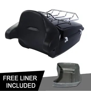 キングパック トランクマウントラックプレート ハーレーツアーパック ストリートグライド 2014-2024用 King Pack Trunk Mount Rack Plate Fit For Harley Tour Pak Street Glide 2014-2024