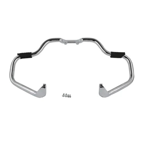 クローム口ひげエンジンガードクラッシュバーインディアンチーフテンダークホース16-23に適合 Chrome Mustache Engine Guard Crash Bar Fit For Indian Chieftain Dark Horse 16-23