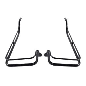 ブラックハードサドルバッグガードレールハーレーツーリングロードグライド2009-2013に適合 Black Hard Saddlebags Guard Rails Fit For Harley Touring Road Glide 2009-2013