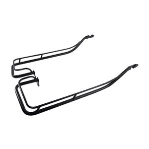 ブラックハードサドルバッグガードレールハーレーツーリングロードグライド2009-2013に適合 Black Hard Saddlebags Guard Rails Fit For Harley Touring Road Glide 2009-2013