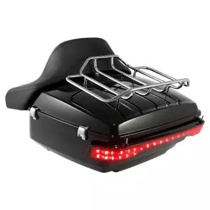 キングパック トランク バックレスト ラック ライト ハーレー ツアー パック ストリート グライド 2014-24 に適合 King Pack Trunk Backrest Rack Light Fit For Harley Tour Pak Street Glide 2014-24