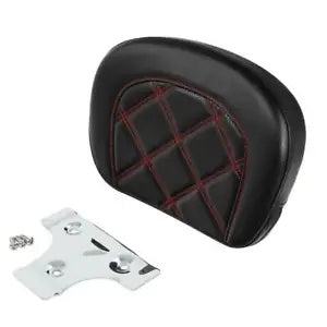 乗客用シーシーバー バックレストパッド ハーレーツーリングロードグライド 94-2023 ブラックに適合 Passenger Sissy Bar Backrest Pad Fit For Harley Touring Road Glide 94-2023 Black