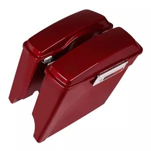 5インチ ストレッチハードサドルバッグ サドルバッグ ハーレー ソフテイル 1984-2017に適合 5" Stretched Hard Saddlebags Saddle Bag Fit For Harley Softail 1984-2017