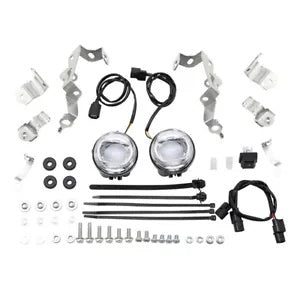LED フォグランプフォグランプアタッチメントキットホンダゴールドウィング GL1800 2018-2023 21 に適合 LED Foglight Fog Light Attachment Kit Fit For Honda Goldwing GL1800 2018-2023 21