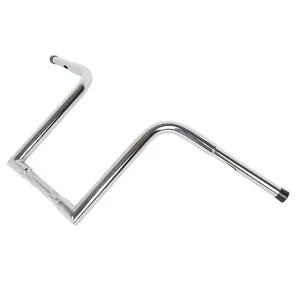 カスタムクロームエイプハンガーファット1-1/4インチ14インチライズハンドルバーハーレースポーツスターXL用 Custom Chrome Ape Hanger Fat 1-1/4" 14" Rise Handle Bar For Harley Sportster XL