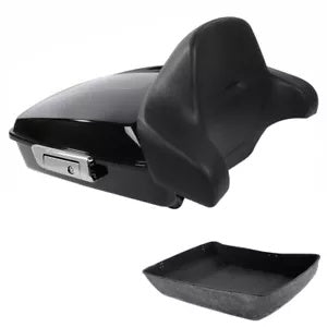 チョップドパック トランク バックレスト ハーレー ツアーパック ツーリング ロードキング 2014-2024 に適合 Chopped Pack Trunk Backrest Fit For Harley Tour Pak Touring Road King 2014-2024