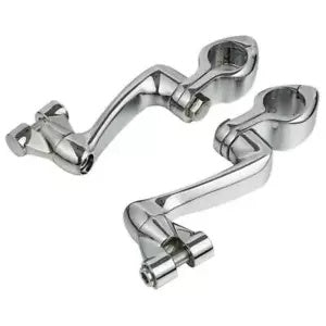 360 調整可能なフットペグペグマウント 1 1/4 インチハイウェイバーハーレーエレクトラグライドに適合 360 Adjustable Footpeg Peg Mount 1 1/4" Highway Bar Fit For Harley Electra Glide