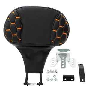 ライダードライバーバックレストパッドハーレーツーリングエレクトラグライド FLHT 1988-2023 22 に適合 Rider Driver Backrest Pad Fit For Harley Touring Electra Glide FLHT 1988-2023 22