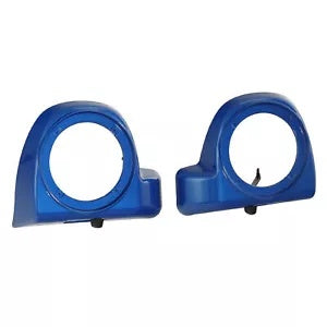 フェアリングロワースピーカーポッド ハーレーロードグライド 2014-2024 19 エレクトリックブルーに適合 Fairing Lowers Speaker Pods Fit For Harley Road Glide 2014-2024 19 Electric Blue