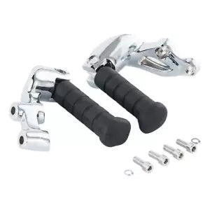 クローム助手席フットペグペグマウントブラケットインディアンスカウト 2015-2023 シックスティに適合 Chrome Passenger Footpeg Pegs Mount Bracket Fit For Indian Scout 2015-2023 Sixty
