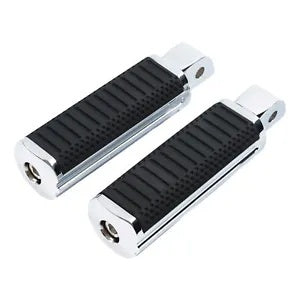 クローム助手席リアフットペグフットレストハーレーソフテイルファットボーイ18-2024に適合 Chrome Passenger Rear Foot Pegs Footrest Fit For Harley Softail Fat Boy 18-2024