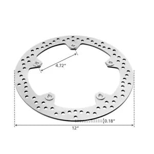 フロントブレーキディスクローター BMW R1250GS R1200GS 2013-2020 2019 2018 2017 16 Front Brake Disc Rotors Fit For BMW R1250GS R1200GS 2013-2020 2019 2018 2017 16