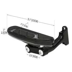 後部助手席フットボード床板はハーレー CVO ロードグライド 1993-2023 21 に適合 Rear Passenger Footboard Floorboard Fits For Harley CVO Road Glide 1993-2023 21