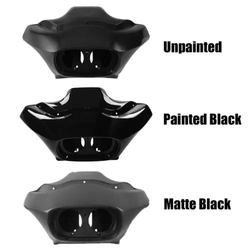 インナーアウターフロントフェアリングヘッドライトハーレーダビッドソンロードグライドFLTR 98-2013用 Inner Outer Front Fairing Headlight For Harley Davidson Road Glide FLTR 98-2013