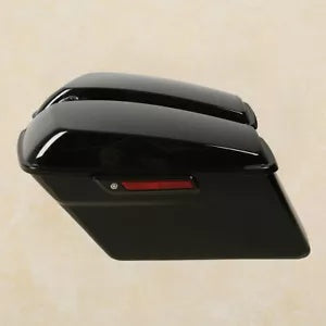 サドルバッグ ブラック ラッチ変換ブラケット ハーレー ソフテイル ヘリテージ 84-2017用 Saddlebag Black Latch Conversion Bracket Fit For Harley Softail Heritage 84-2017
