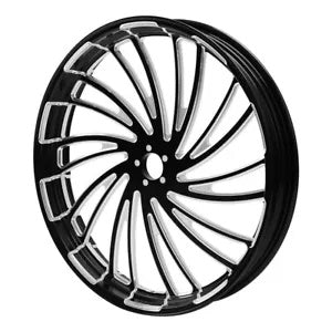 23インチ フロントフェンダーホイールリム デュアルディスクハブ ハーレーロードストリートグライド 08-24用 23" Front Fender Wheel Rim Dual Disc Hub Fit For Harley Road Street Glide 08-24