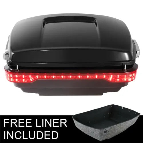 キングパック トランク ブレーキ ターン テール ライト ハーレー ツアー パック ストリート グライド 14-24 に適合 King Pack Trunk Brake Turn Tail Light Fit For Harley Tour Pak Street Glide 14-24