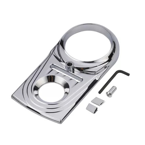 ダッシュパネルインサートカバートリムフィットハーレーソフテイルファットボーイ FLS ダイナ 1993-2017 94 Dash Panel Insert Cover Trim Fit For Harley Softail Fatboy FLS Dyna 1993-2017 94