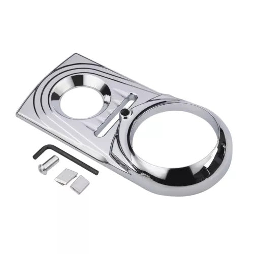 ダッシュパネルインサートカバートリムフィットハーレーソフテイルファットボーイ FLS ダイナ 1993-2017 94 Dash Panel Insert Cover Trim Fit For Harley Softail Fatboy FLS Dyna 1993-2017 94