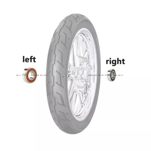 シールドボールベアリング ハーレーツーリング 26 インチ / 30 インチ前輪 ABS モデルに適合 Sealed Ball Bearing Fit For Harley Touring 26'' / 30'' Front Wheel ABS Models