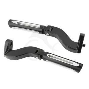 リアフットペグブラケット ハーレーツーリングエレクトラストリートロードグライド1993-2024に適合 Rear Footpegs Bracket Fit For Harley Touring Electra Street Road Glide 1993-2024