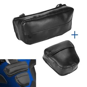ブラックツアーツーリングパフタンクバッグホンダゴールドウィング1800 GL GL1800 18-2023に適合 Black Tour Touring Pough Tank Bags Fit For Honda Goldwing 1800 GL GL1800 18-2023