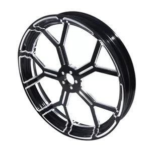 26インチ x 3.5インチ フロントホイールリム シングルディスクハブ ハーレーロードグライド ABS 08-2024に適合 26" x 3.5" Front Wheel Rim Single Disc Hub Fit For Harley Road Glide ABS 08-2024