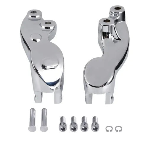 クローム パッセンジャー フットペグ マウント インディアン スカウト 15-2023 スカウト 60 16-2023 に適合 Chrome Passenger Footpegs Mount Fit For Indian Scout 15-2023 Scout Sixty 16-2023