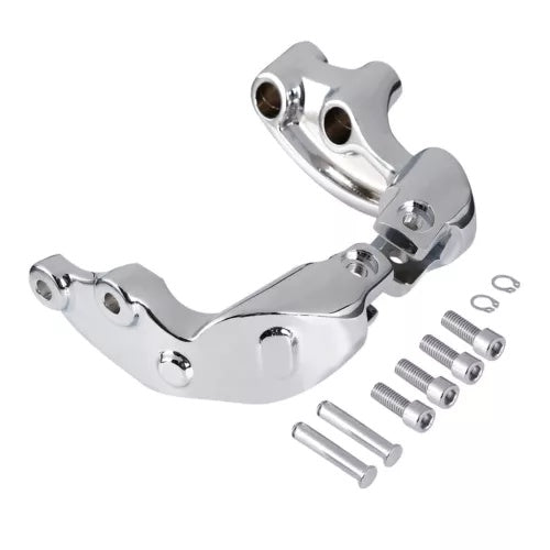 クローム パッセンジャー フットペグ マウント インディアン スカウト 15-2023 スカウト 60 16-2023 に適合 Chrome Passenger Footpegs Mount Fit For Indian Scout 15-2023 Scout Sixty 16-2023